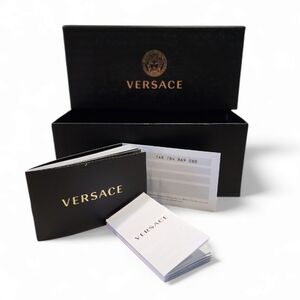 Auth! Versace sunglasses box with booklets